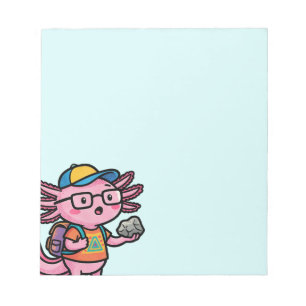 Je weet zeker axolotl vragen Grappig Cute sarcasti Notitieblok