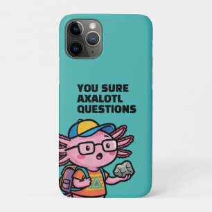 Je weet zeker axolotl vragen Grappige Sarcastische Case-Mate iPhone Case