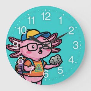 Je weet zeker axolotl vragen Grappige Sarcastische Grote Klok