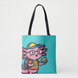 Je weet zeker axolotl vragen Grappige Sarcastische Tote Bag