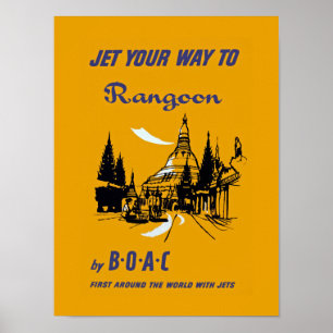 Je weg naar Rangoon Poster