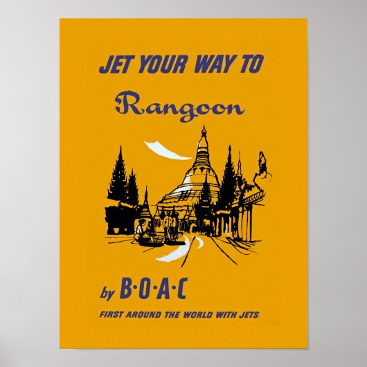 Je weg naar Rangoon Poster (Voorkant)