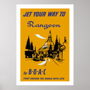 Je weg naar Rangoon Poster