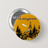 Je weg naar Rangoon Ronde Button 5,7 Cm (Voorkant /achterkant)