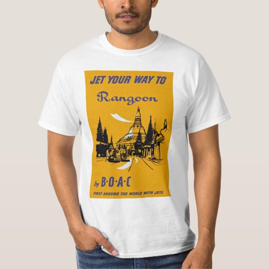 Je weg naar Rangoon T-shirt (Voorkant)