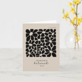 Je werd geliefd Dank je liefde Kaart (Gele Bloem)