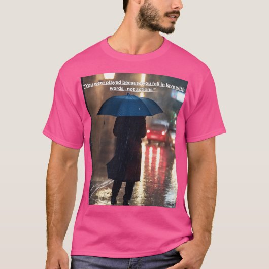 Je werd gespeeld t-shirt (Voorkant)