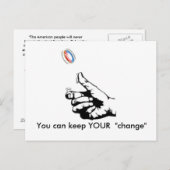 Je wijzigingen behouden, je kunt je wijzigingen be briefkaart (Voorkant / Achterkant)