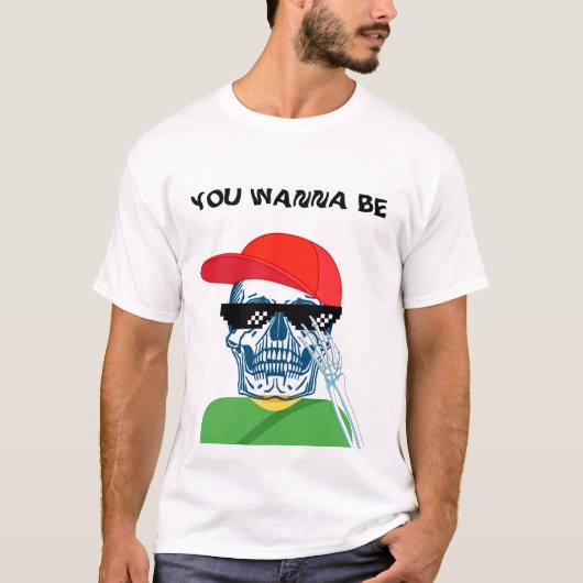 JE WIL ZIJN T-SHIRT (Voorkant)