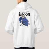 Je wilt dat je een valk II was Hoodie (Achterkant)