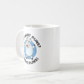 Je wilt dat Puns ik gebeten word.. Koffiemok (Voorkant links)