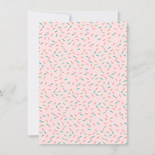 Je wilt de uitnodiging voor het Baby shower niet m (Achterkant)