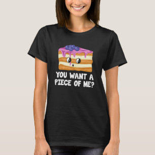 Je wilt een stuk bosbessen. t-shirt