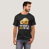 Je wilt een stuk pompoentaart Thanksgiving. T-shirt (Voorkant volledig)