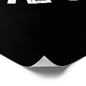 Je wilt een stuk van me grappige Jigzaag pun Dark  Poster (Hoek)