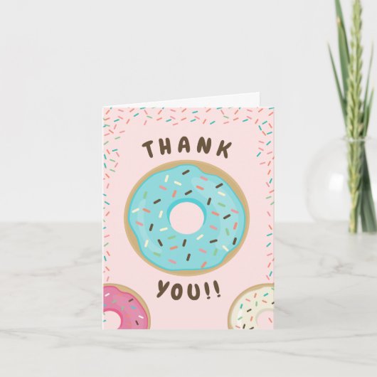 Je wilt het Baby shower niet missen, bedankt kaart (Voorkant)