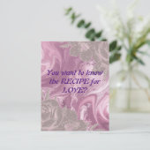Je wilt het Briefkaart Recipe LOVE Marble kennen (Staand voorkant)