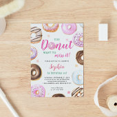 Je wilt het missen Waterverf Verjaardag Kaart