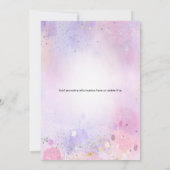 Je wilt het verjaardagsfeestje niet missen kaart (Achterkant)