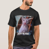 Je wilt me aaien t-shirt (Voorkant)