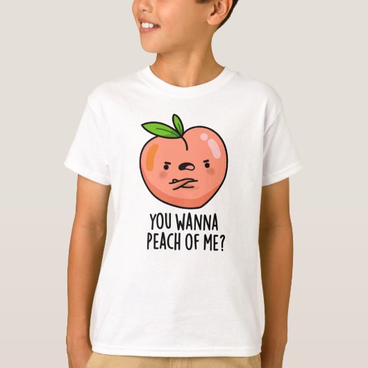 Je wilt me een grappige fruitpun laten zien. t-shirt (Voorkant)