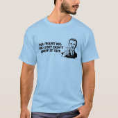 JE WILT ME T-shirt (Voorkant)