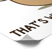 Je wilt meer aardappel poster (Hoek)