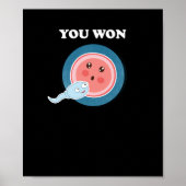 Je wilt menselijke embryonale evolutiewetenschap poster (Voorkant)