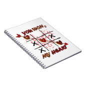 Je wilt mijn hart | VALENTIJNSDAG Notitieboek (Rechterzijde)