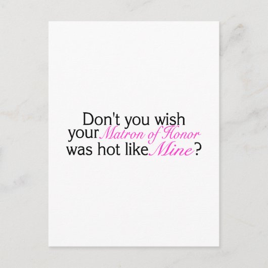 Je wilt niet dat je kronkel heet was als Mi. Briefkaart (Voorkant)