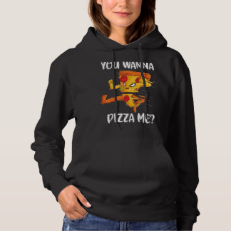 Je wilt Pizza Me Foods Pizza Mannen Vrouwen Kinder Hoodie