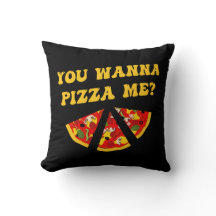 Je wilt pizza me grappig eten woordje