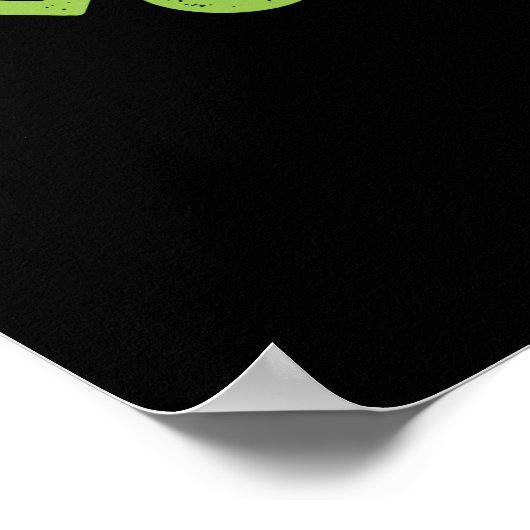 Je wilt Puns I Gourd Puns Veggie Pun Dark BG Poster (Hoek)