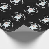 Je wilt Puns Ik ga schimmelen. Cadeaupapier (Hoek)