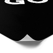 Je wilt Puns Ik ga schimmelen. Poster (Hoek)