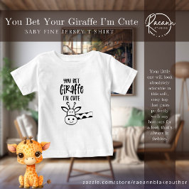 Je Wilt Wedden Dat Mijn Giraffe Mooie Baby Trui T-