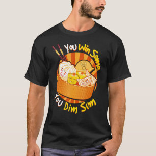 Je wint een beetje Chinese bruine puindopleidingen T-shirt