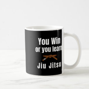 Je wint of je leert Jiujitsu Judo Karate Boksen K Koffiemok