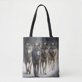 Je Wolf Pack-tas Tote Bag (Voorkant)