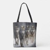 Je Wolf Pack Tote Bag (Achterkant)