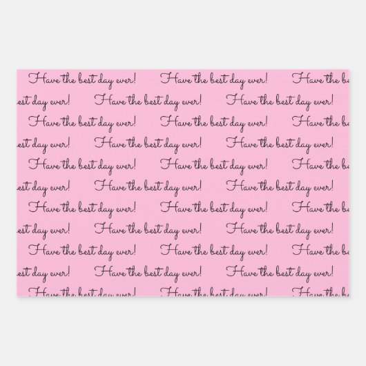 Je woorden met haar naam Birthday Gift Inpakpapier Vel (Voorkant 2)