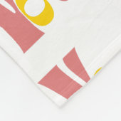Je wordt altijd bemind Patroon Fleece Deken (Hoek)