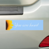 Je wordt bemind Bumper Sticker (Op auto)
