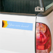 Je wordt bemind Bumper Sticker (Op Truck)