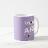 Je wordt bemind koffiemok (Voorkant rechts)