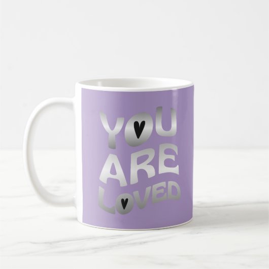 Je wordt bemind koffiemok (Links)