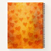 Je wordt bemind – Notitieboek met knuffelbeer die  (Achterkant)