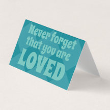 Je wordt bemind Platonic Valentijnsdag kaart 25 st