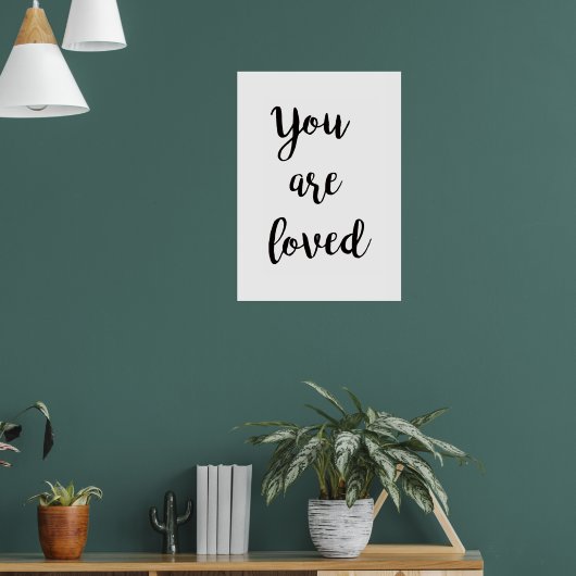 Je wordt bemind - poster (Woonkamer 1)