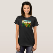 Je wordt bemind Zonnebloemen T-shirt (Voorkant volledig)